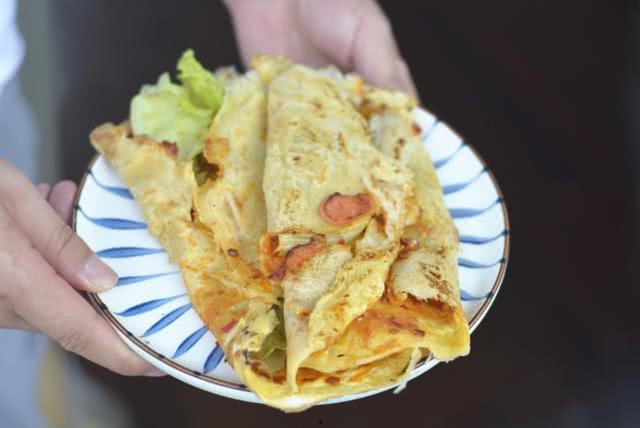 韩国明星在家做煎饼,跟随韩国明星学做美味煎饼